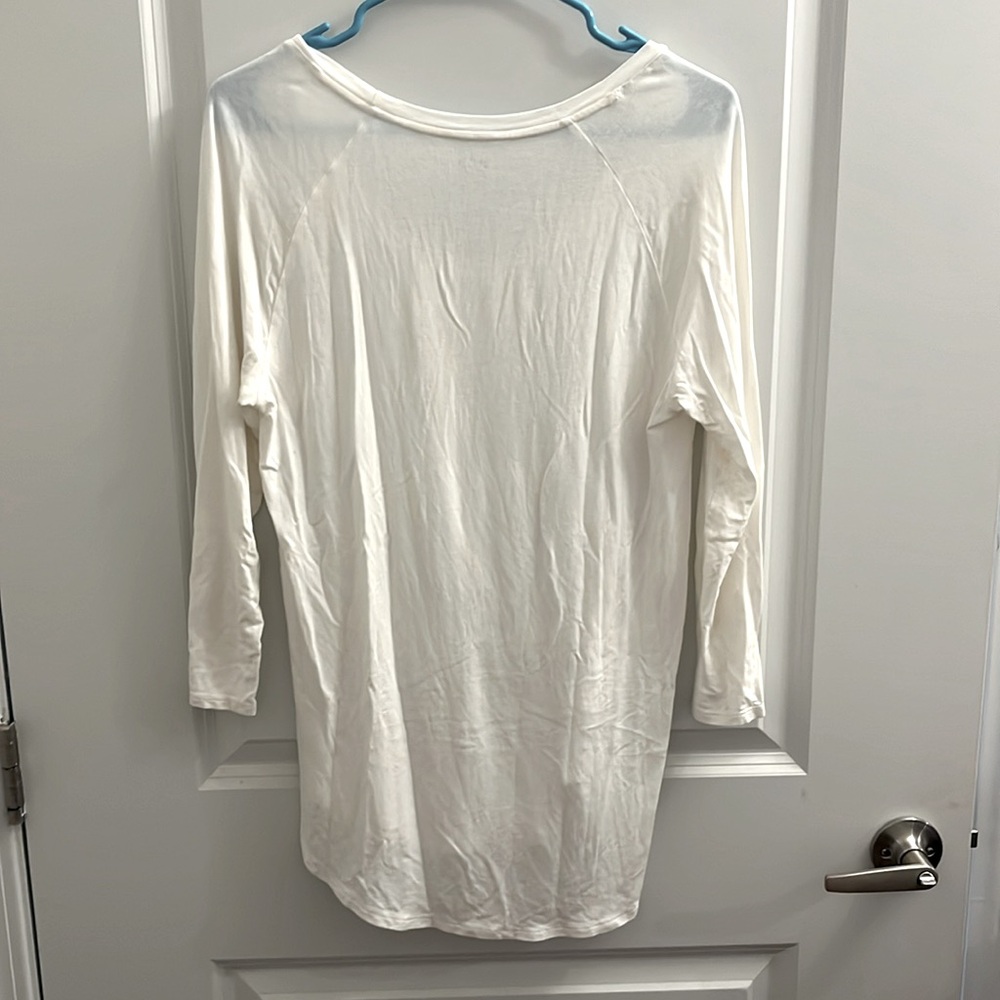A.N.A white shirt.
3/4 sleeveses - Picture 2 of 3